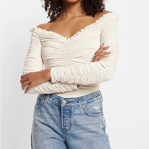 Express Ruched Bodysuit